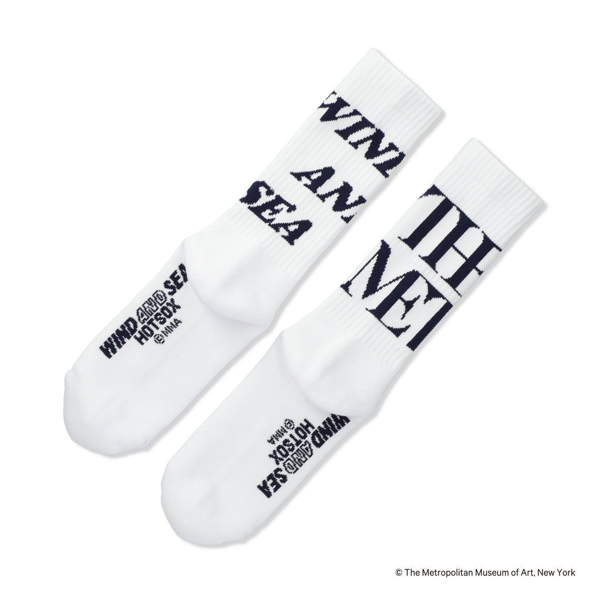 予約販売/11月中旬お届け予定【WIND AND SEAコラボ】Logo Socks